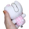 Sanrio Hello Kitty Mascot Ball Chain Mascot Houndstooth Pink Character