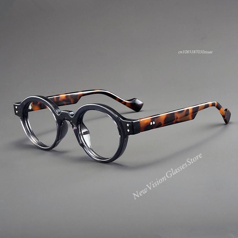 Retro PC Presbyopia Glasses Men Women Resin Presbyopia Degree Glass Small Frame Round Face Hawksbill Turtle Reading Glasses