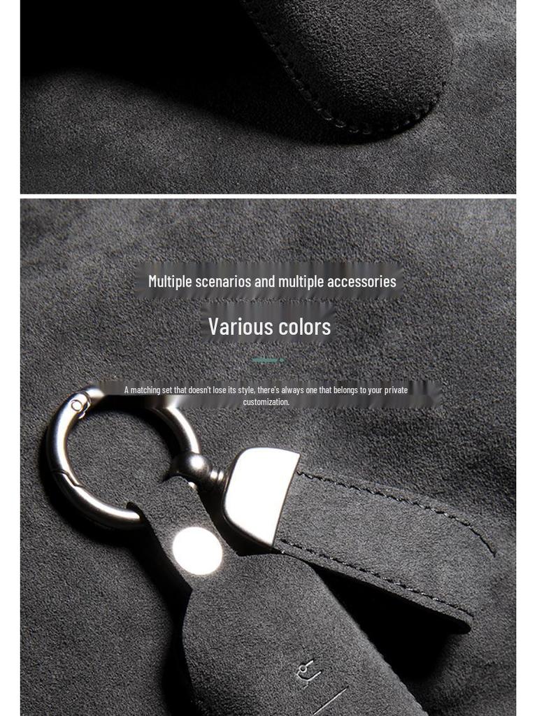 Premium Suede Key Case for New Leapmotor C11 Car