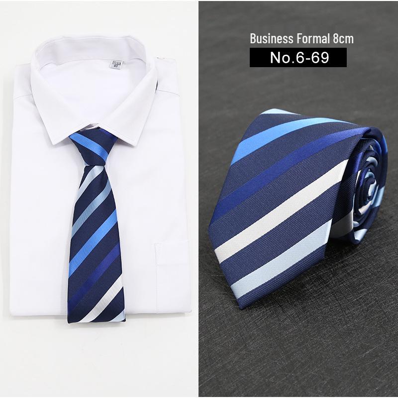 Men's Formal Business Casual Solid or Striped Tie