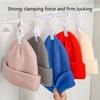 10 Pieces Portable Laundry Hooks Hanging Laundry Hooks Clip Plastic Laundry Hooks Clip with 360° Rotatable Hangers