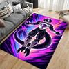 Alien Warrior Purple Design suitable as a non-slip mat for the living room or bedroom sofa