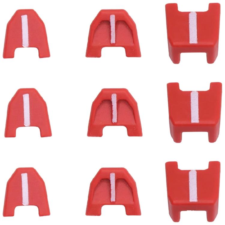 

Elastic Rubber No-mar Pad Set for 18 2746 20 Nailers Offering Enhanced Grip and Noise Dampening for Smoother Operation 1 червоний