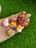 100Pcs New Cute Cartoon Easter Rabbit Chick Turkey Series Flat Back  Resin Ornament Jewelry Bows Accessories