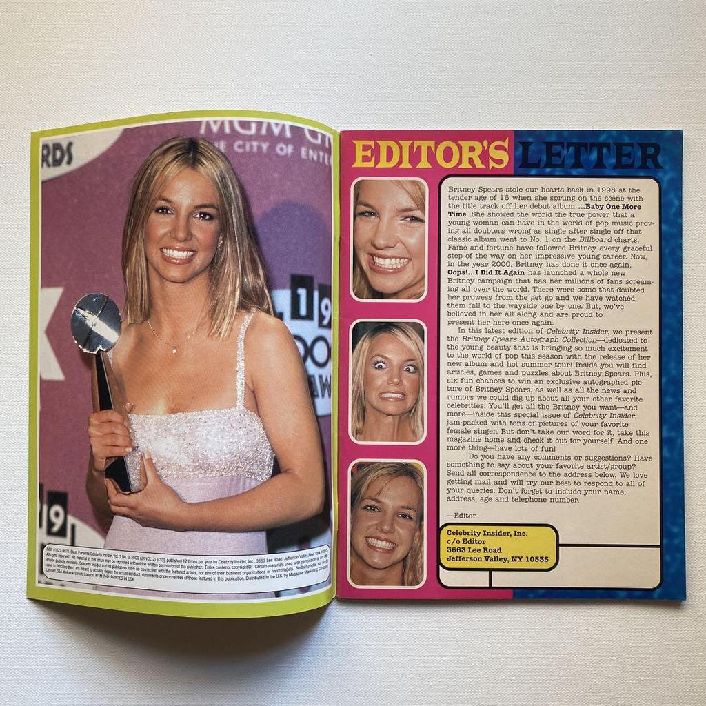 [USED] Western magazine: Britney Spears