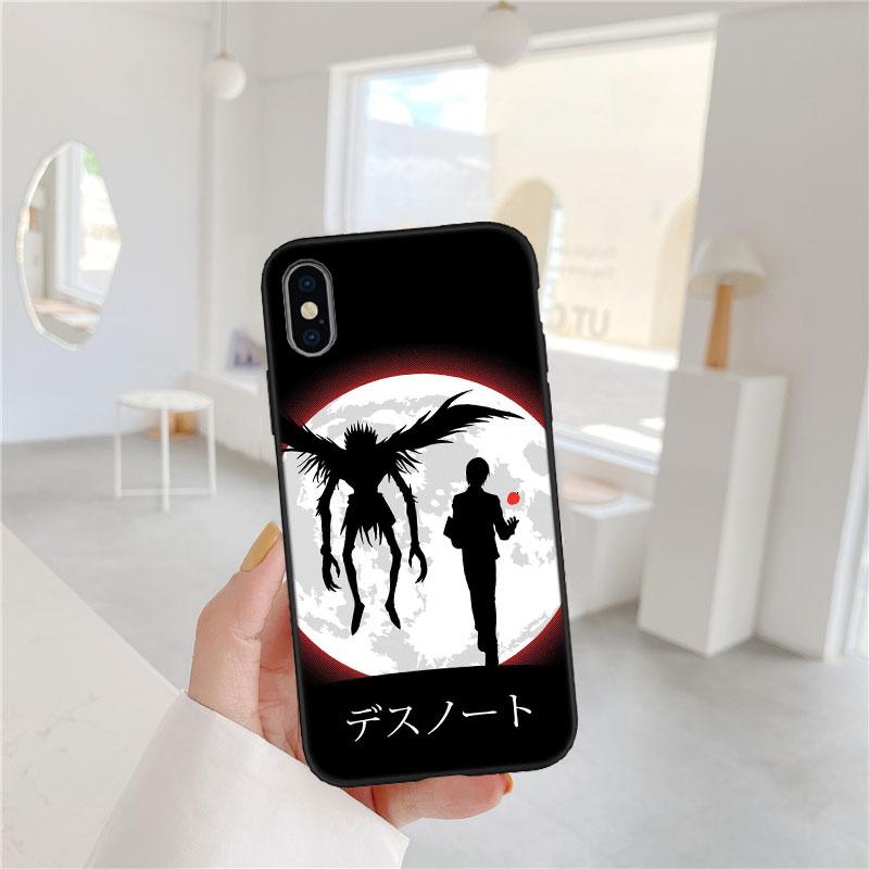FM19 Death Note Ryuk kira Case for Samsung A11 A12 A13 A15 A52S A53 A55 A56 A70 A71 A72 A73 F06 F16 F56 S10 Plus S10e Galaxy A13 5G