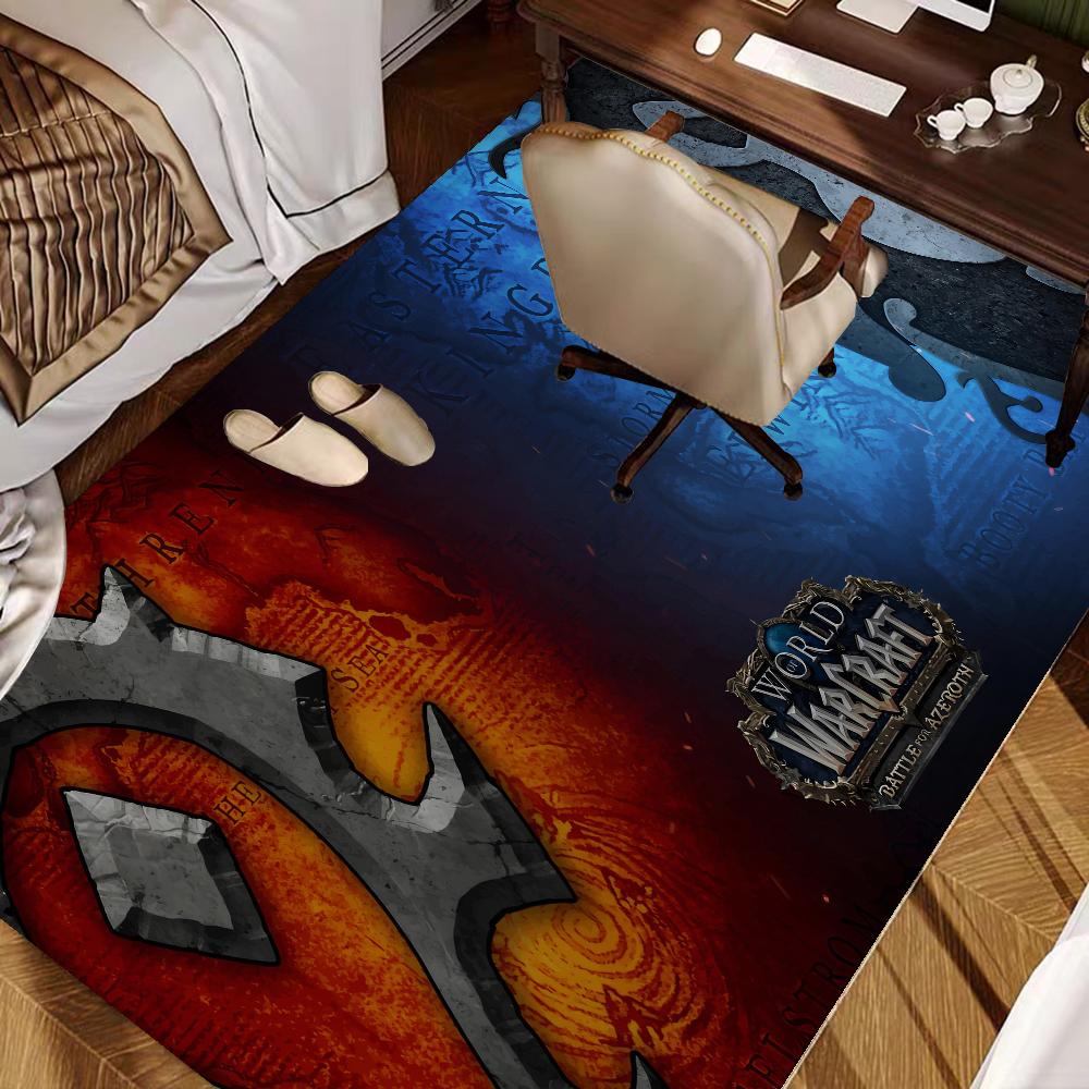 World Of Warcraft Door Mat Washable Non-Slip Living Room Sofa Chairs Area Mat Kitchen Doormat Area Rug