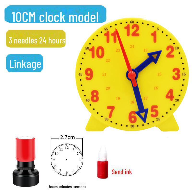 Primary School Teaching Clock – Time Recognition Tool for 1st & 2nd Graders