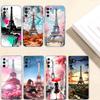 Paris Eiffel Tower Phone Case for Motorola G14 G15 G24 G30 G31 G32 G34 G41 G42 G51 G52 G50 G60S G60 G62 G72 G71 G73 G84 G85 G200 E32
