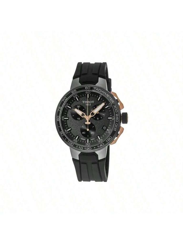 1 Men's Sports Quartz Watch, , with Black Chronograph Dial, Stylish Men's Accessory Street Style, Suitable Sports Wear, Great T111.417.37.441.07