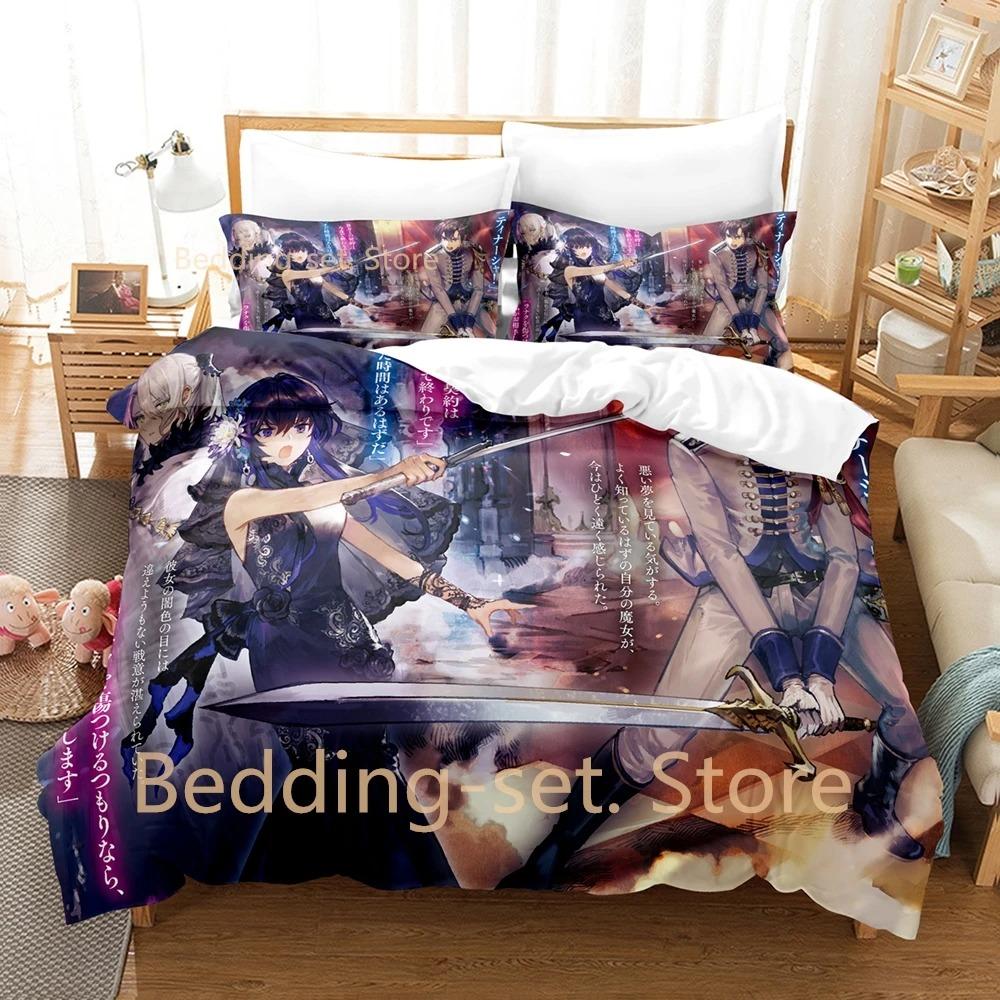 Unnamed Memory Bedding Set Single Twin Full Queen King Size Bed Set Adult Kid Bedroom Duvetcover Sets 3D Anime Bed Sheet Set
