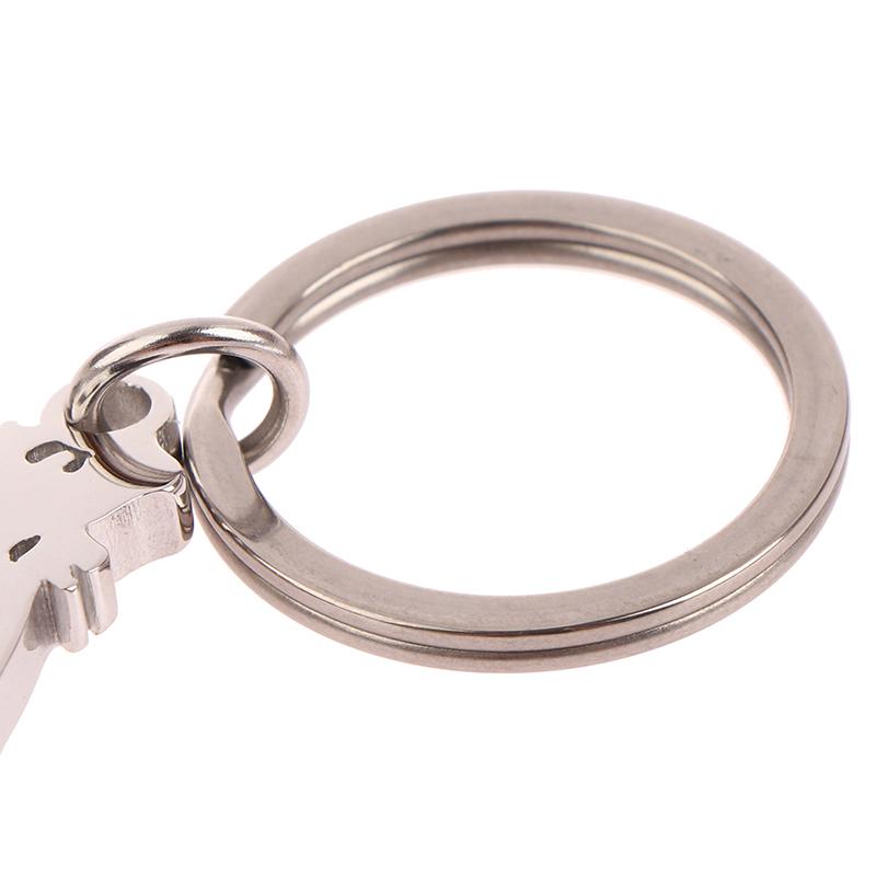 

1 шт., брелок из нержавеющей стали с китайским зодиакальным драконом, 2024 год, брелок с подвеской, креативный брелок с китайским драконом