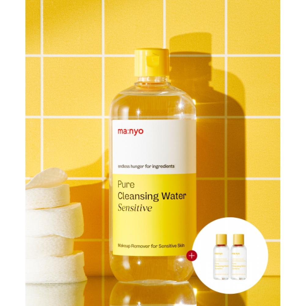 Manyofactory Pure Cleansing Water Sensitive 500ml  +60ml Additional Gift NONE