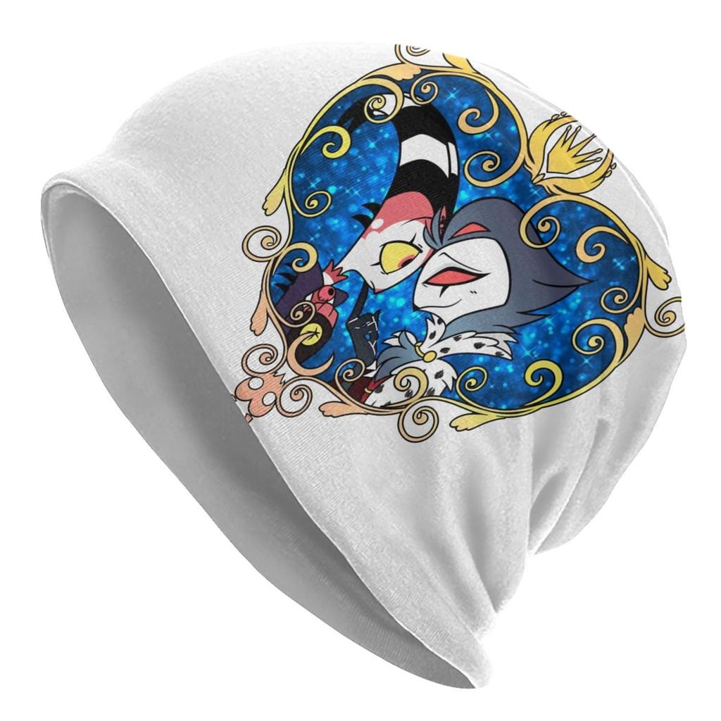 Helluva Boss Loona Cappello Fan Art Merchandising Goth Autunno Inverno Street Skullies Berretti Cappello Primavera Caldo Doppio Uso Cappelli Bonnet