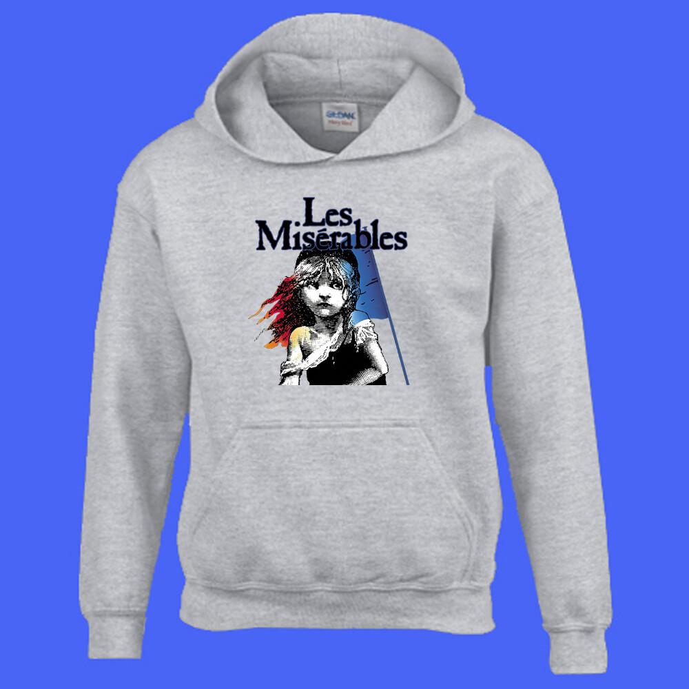Les Miserables Broadway Show Mens Gray Size S-3XL S