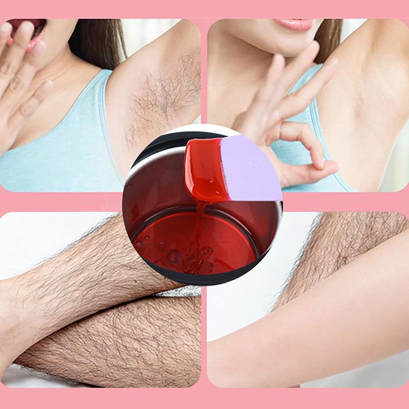 Espátulas de Cera Cosmética de Silicona Reutilizables Palitos Depilatorios Antiadherentes Aplicador de Cera Corporal Rascador Palitos Aplicadores de Cera Dura