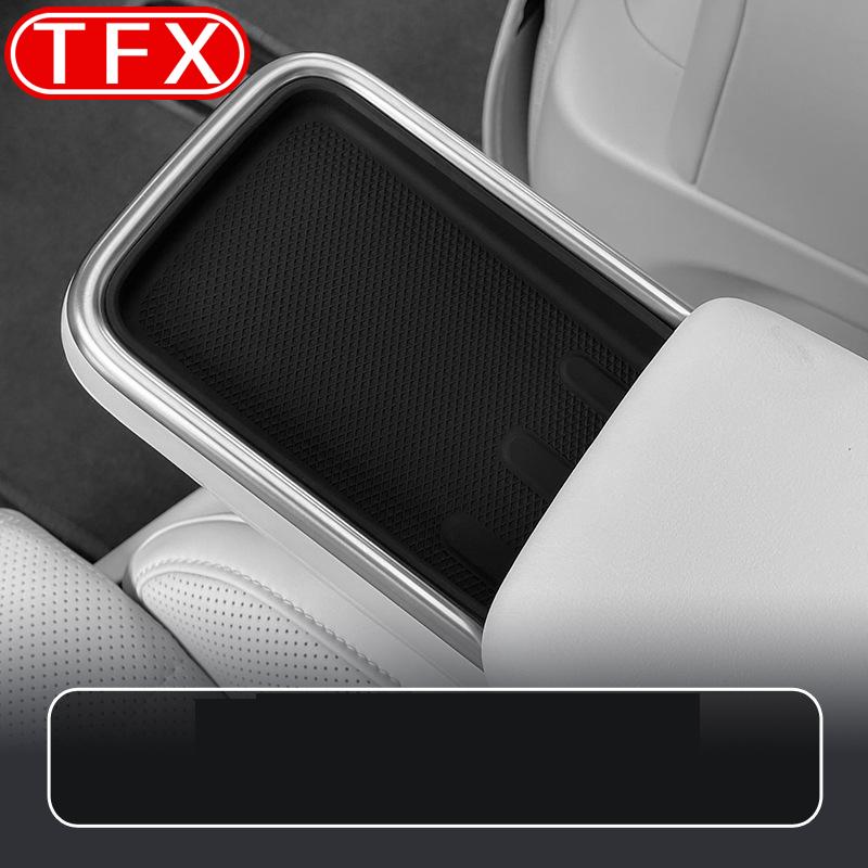 For Li Lixiang L6 L7 L8 L9 2024 Car Central Control Wireless Charging Silicone Pad Central Storage Dustproof Mat Acccessories
