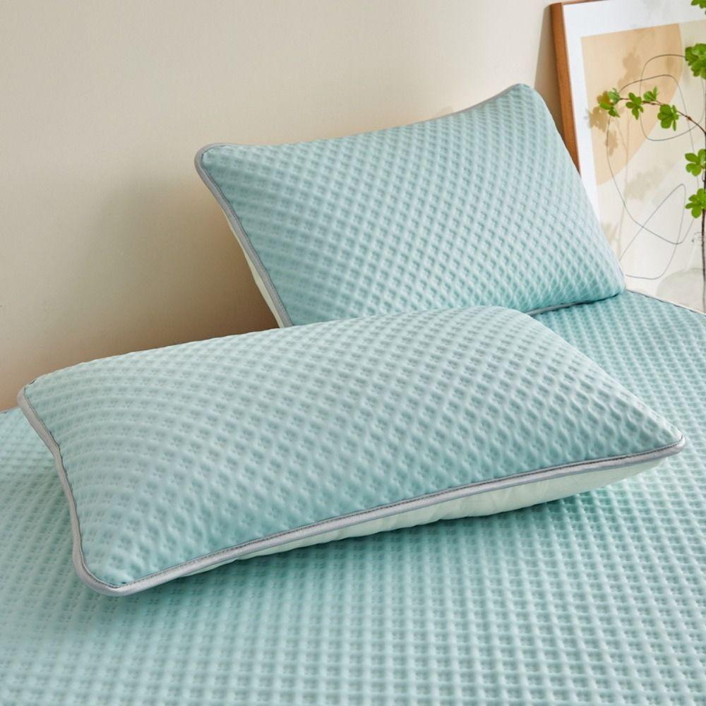 Head Oil Pillow Cover Isolation Layer Pillow Core Protection Comfortable Pillowcase  Household