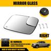 Verwarmd Trekspiegelglas Helder voor Dodge Ram 1500 2500 3500 Passagiers Rechts RH Kant