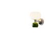 Nordic cream style LED wall lamp pumpkin light G9 bulb bedroom bedside wall lamp study living room dining room lighting fixture