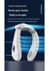Bladløs USB Kølende Halsventilator: Bærbar, Stor Kapacitet, Digitalt Display, Grænseoverskridende Japan & Sydkorea Design