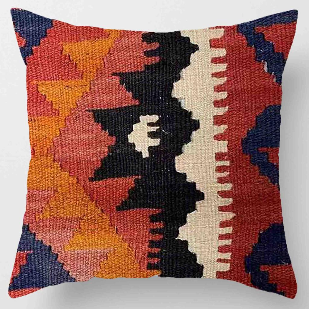 Bohemian Pillowcase Home Decor Polyester Comfortable Seat Cushion Geometric Cushion Family 45* 45cm Pillowcase