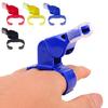 Plastic Finger Grip Sports Outdoor Football Referee Cheerleading Mouth Whistle