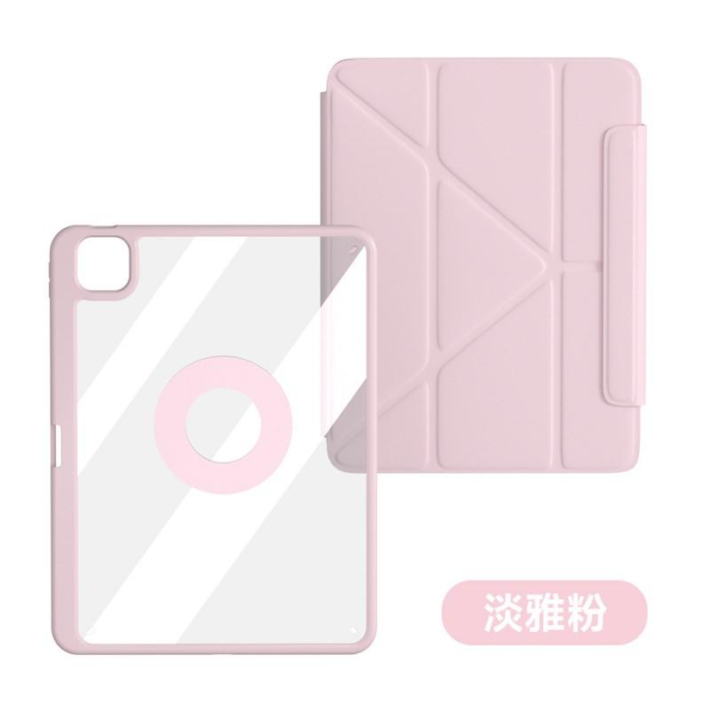 Slim Acrylic IPad Case With Stand Function Pro 11 Air 5 4 10.2 Inch Detachable Dual-Side Cover Magnetic Sleep Wake