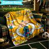 1PC Custom Name Blanket Arnold Adventure Awaits Flannel Blankets Patterns Throw Blanket All-Season Soft Gift for Couch, Bed, Camping, Birthday Gifts