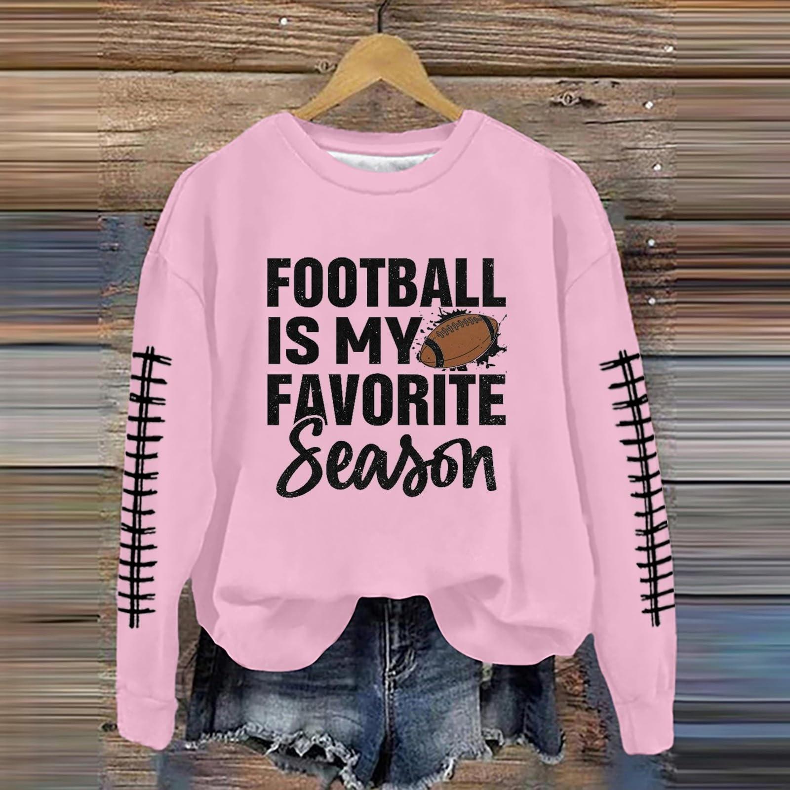 

Женская мода повседневный длинный рукав принтованный круглый вырез свитер топ XXXL розовый