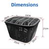 Large Capacity Bicycle Front Hanging Basket  Children's Folding Bike Accessories