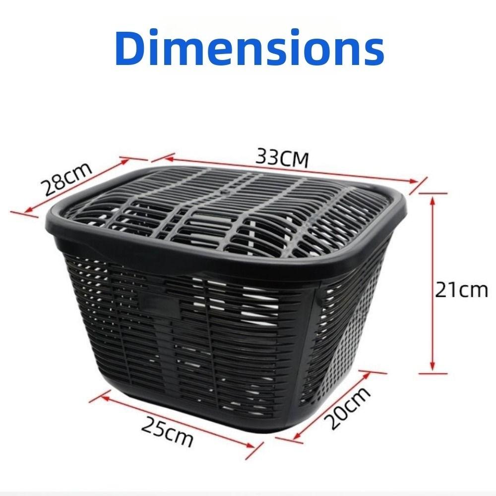 Large Capacity Bicycle Front Hanging Basket Children's Folding Bike Accessories