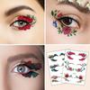 Naklejka Tatuaż Cień do Powiek - Wodoodporne Tymczasowe Tatuaże na Oczy Makijaż Naklejki Transferowe na Imprezy/Festiwale Makijaż Akcesoria Rave