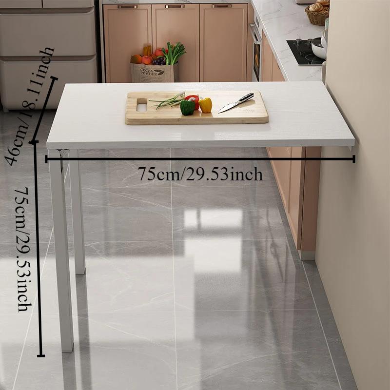 Small Wooden Dining Tables Folding Simple Restaurant Elegant Modern Tables Salon Small Table Multifunction Table Kitchen