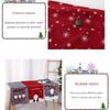 Linen Christmas Table Runner Snowman Xmas Tree Home Dining Table Cover Tablecloth 2024 Navidad Noel Christmas Decorations 2025