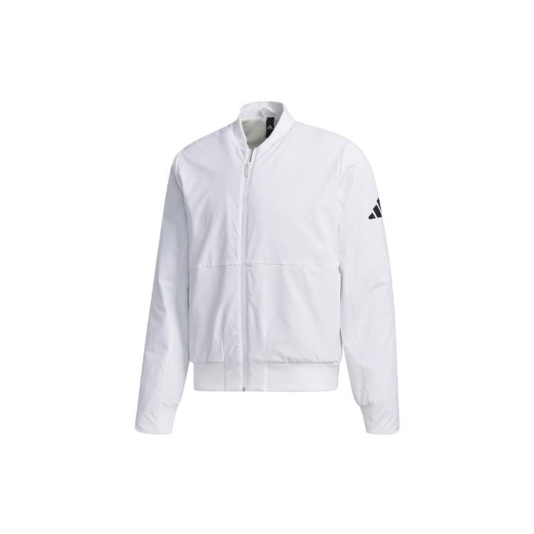 adidas aviator Sports Fleece Lined Jacket White Men s FM9416 M