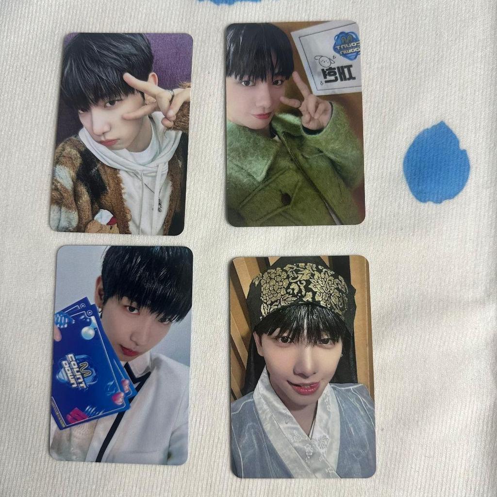 [USED] BOYNEXTDOOR M COUNTDOWN Jaehyun MC Sanok Trading Cards (4 pieces)