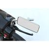 TANAX Bike Mirror Napoleon Little Mirror Chrome Plated Left and Right Common 10mm Thread Diameter Conversion Adapter Included AVA-101-10