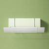 Adjustable Air Conditioning Deflector 16.5x52cm Anti-Direct Blowing Outlet Baffle Plastic Texture for Wall Mounted Units