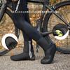 ROCKBROS Cycling Shoe Covers, Cold Weather, Windproof, Water-Repellent, Compatible with Binding Shoes, Reflective, Non-Slip, Unisex, Size M