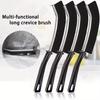 Hard-Bristled Crevice Cleaning Brush Grout Cleaner Scrub Brush Deep Tile Joints Crevice Gap Cleaning Brush Tools Accessories