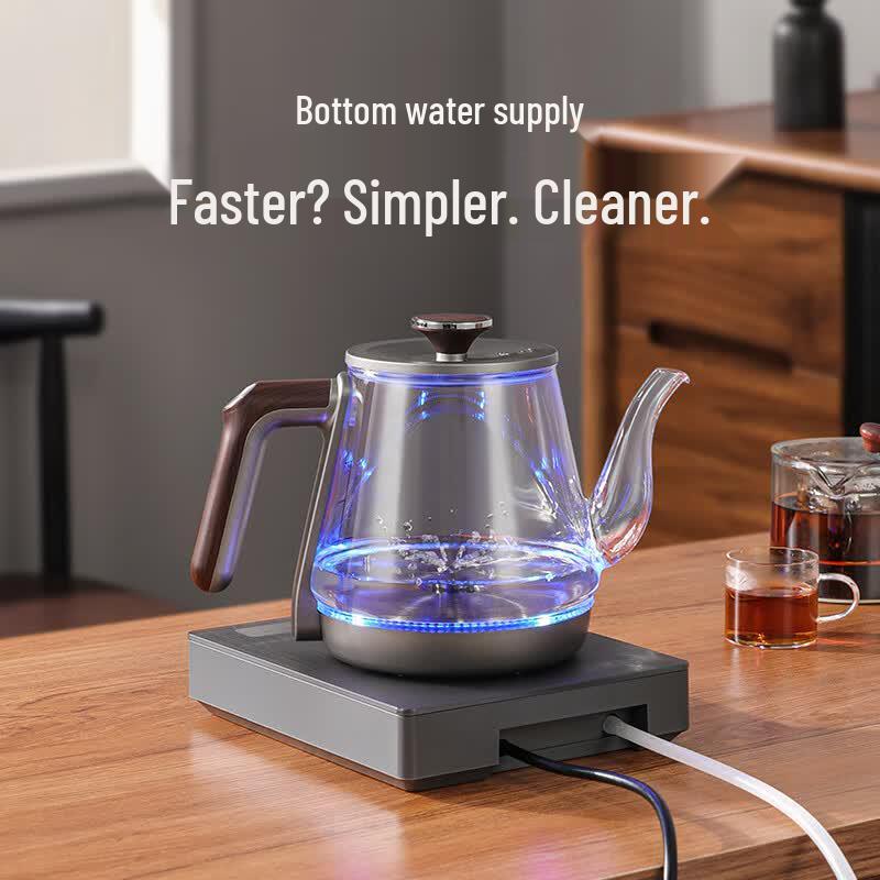 FUNORK Auto-Fill Glass Electric Kettle CN plug (adapter included)