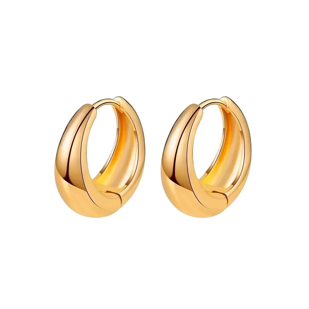 1/3 Pairs Stainless Steel Minimalist Huggie Hoop Earrings For Women Gold Color Tiny Trendy 6/10/12mm Unisex Korean Earring