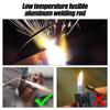 80Pcs Aluminum Welding Rod Low Temperature Repair Agent Welding Rods Stainless Steel Copper Iron Easy Melt Soldering Tools