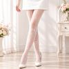 15D Ultra-Sheer Rose Frame Print Pantyhose