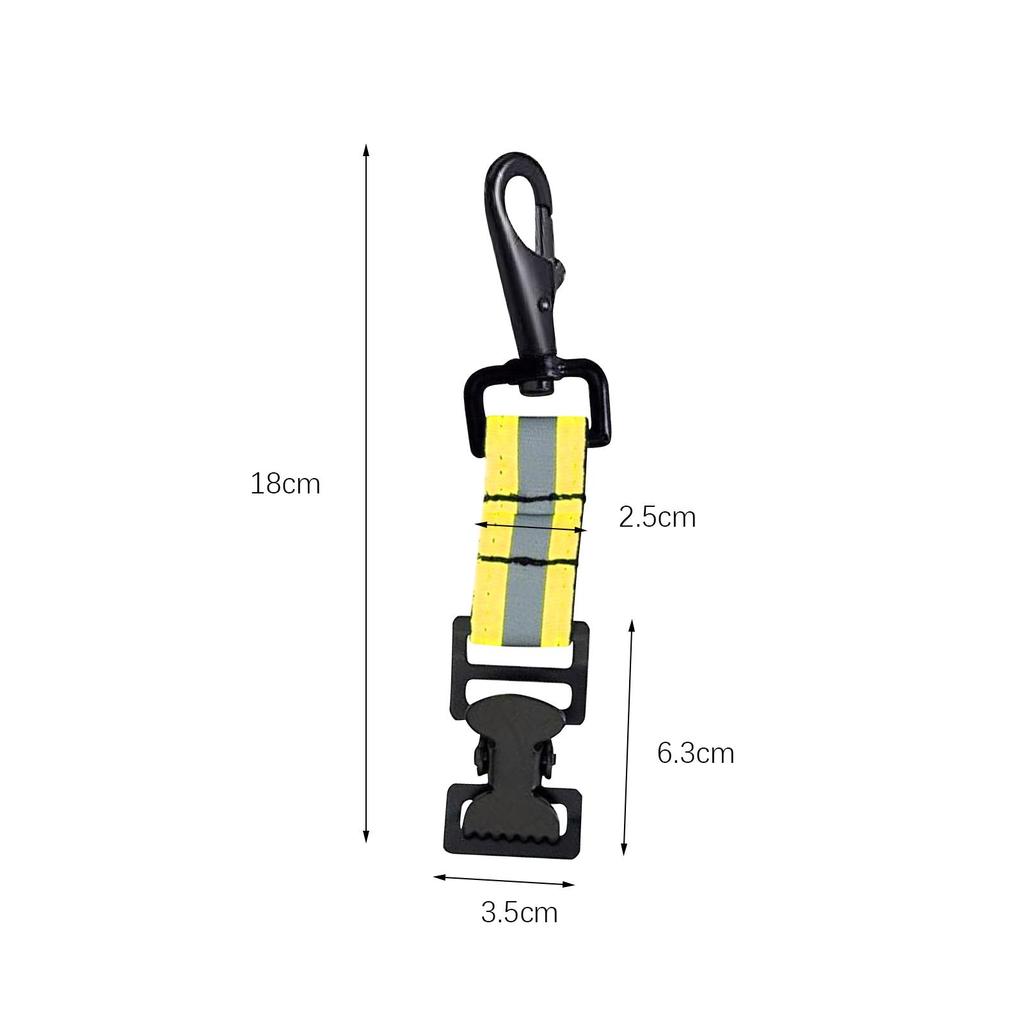Firefighter Glove Strap Fireman Turnout Gear Tool Firefighting Glove Strap