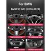 For BMW X3 G01 2018- Carbon Fiber Seat Adjustment Button Decorative Sticker Interior Modification Accessories Luxury Upgrade