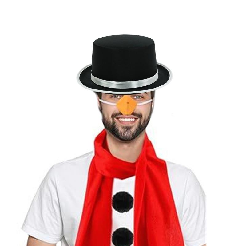 Trendsetting Flat Brimmed Hat with Ribbon for the Modern Wear Elegant Ribbon Hat for Stage Shows Magicians Costume