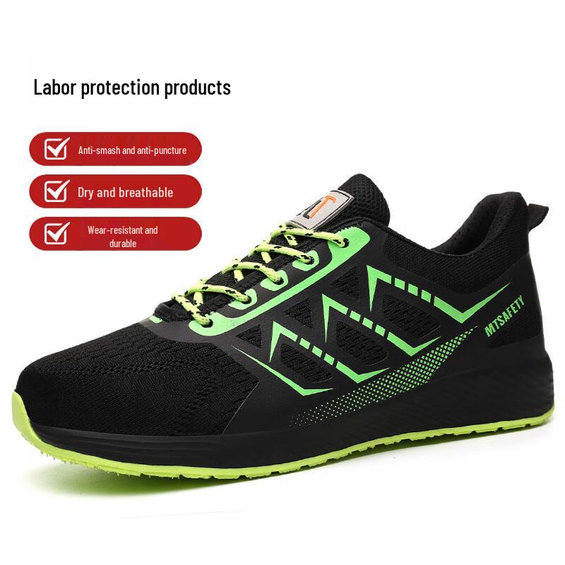 Unisex Lightweight Steel Toe Breathable Work Safety Shoes 41