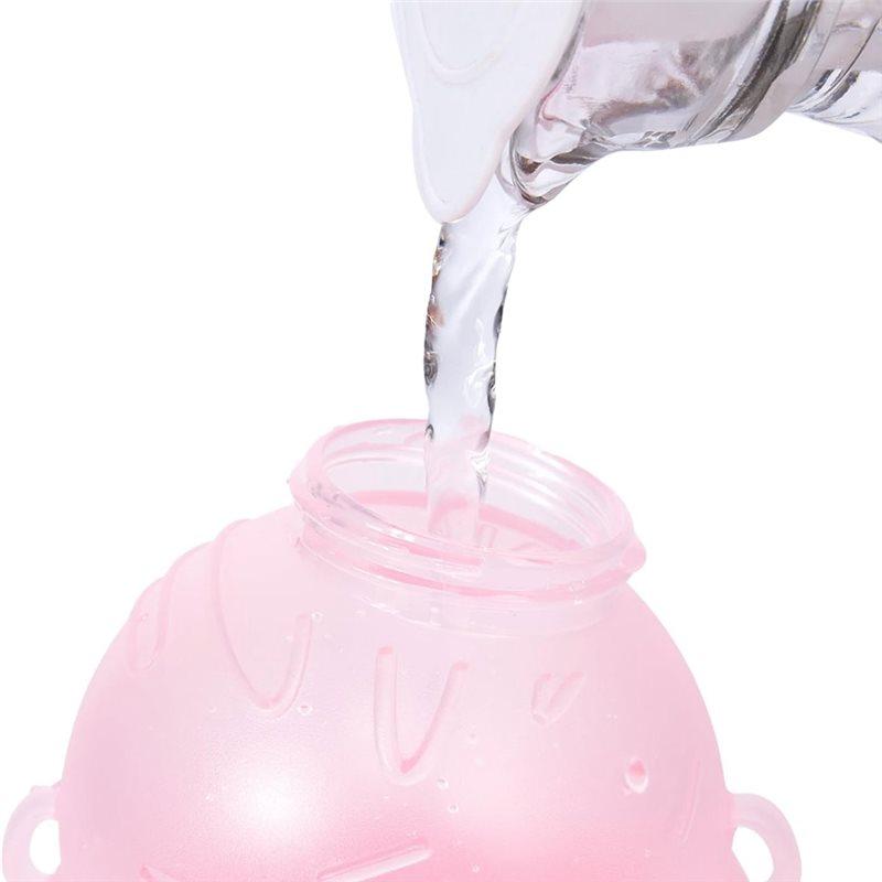 A25F-Kids Water Bottle With Straw Ice Cream Water Bottle School Or Travel Water Bottle